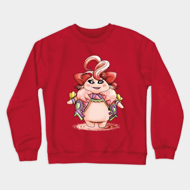 Nopon Oka Crewneck Sweatshirt by WarioPunk